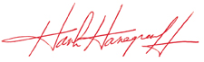 Hanksignaturered