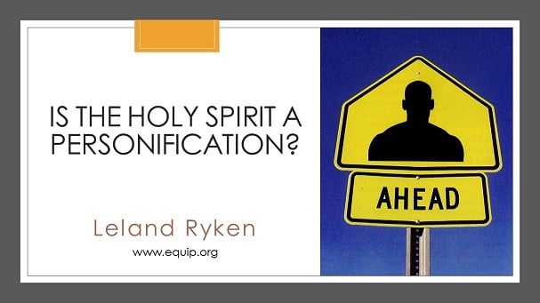 Is the Holy Spirit a Personification?