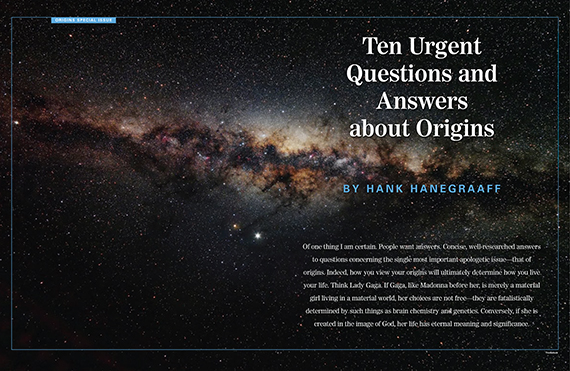 Ten Urgent Questions and Answers about Origins