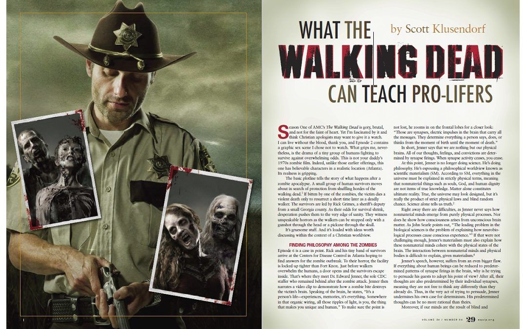 What The Walking Dead Can Teach Pro-Lifers