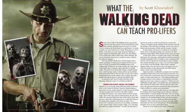 What The Walking Dead Can Teach Pro-Lifers