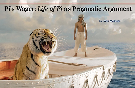 Pi’s Wager: Life of Pi’s Pragmatic Wager