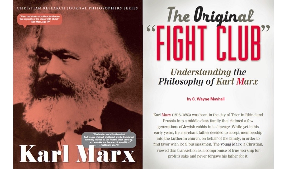 The Original “Fight Club”: Understanding the Philosophy of Karl Marx -  Christian Research Institute