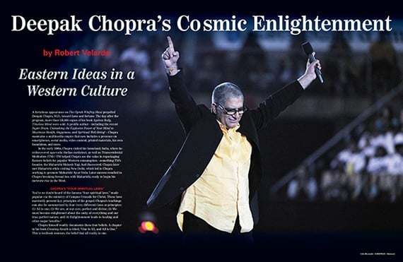 Deepak Chopra’s Cosmic Enlightenment: Eastern Ideas in a Western Culture