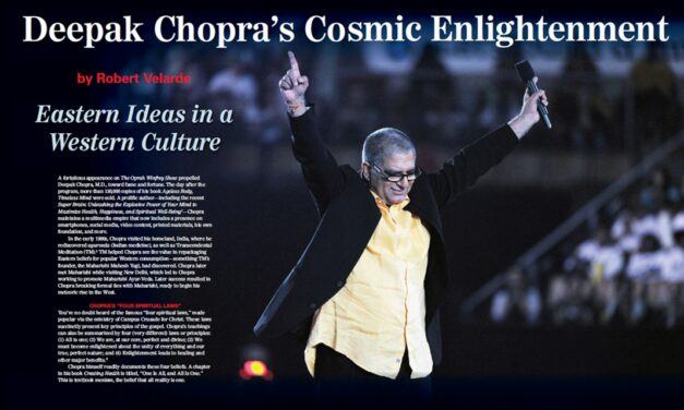 Deepak Chopra’s Cosmic Enlightenment: Eastern Ideas in a Western Culture