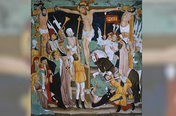 Crucifiction Painting