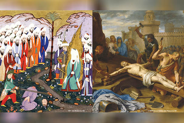 Muslim Beheading & Crucifiction of Christ
