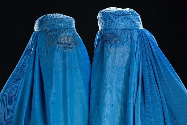 Women in Burqas