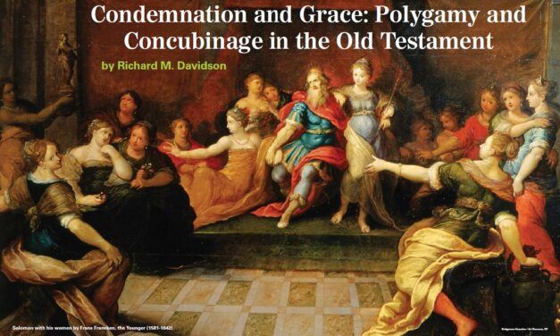 Condemnation and Grace: Polygamy and Concubinage in the Old Testament