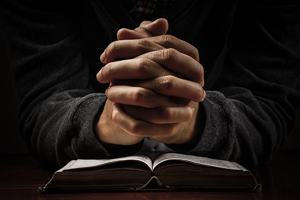 Hands, Bible, Prayer