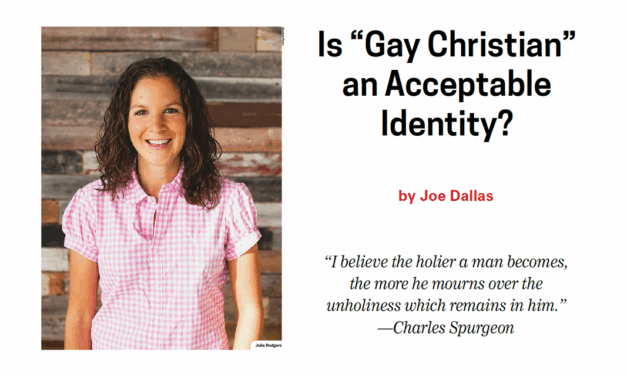 Is “Gay Christian” an Acceptable Identity?