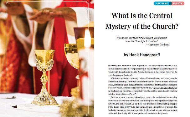 What is the Central Mystery of the Church