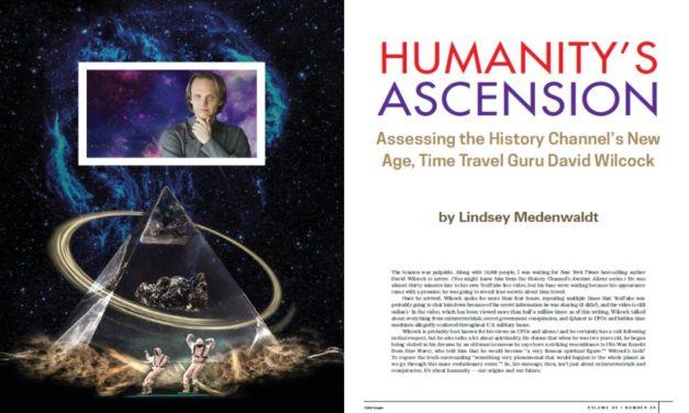 Humanity’s Ascension: Assessing the History Channel’s New Age, Time Travel Guru David Wilcock