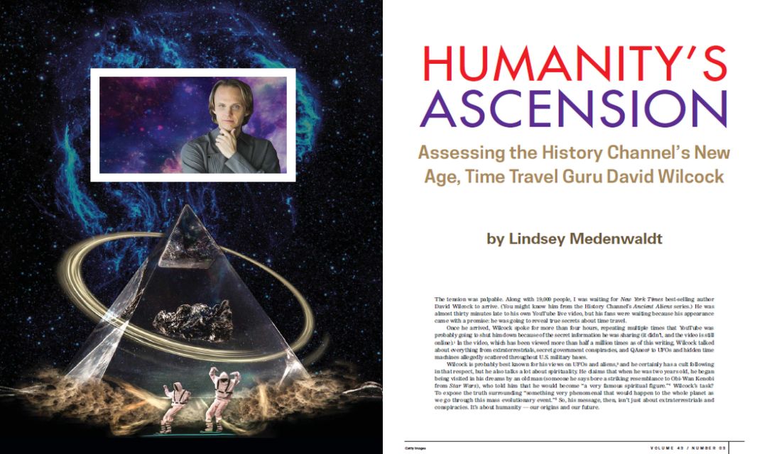 Humanity’s Ascension: Assessing the History Channel’s New Age, Time Travel Guru David Wilcock