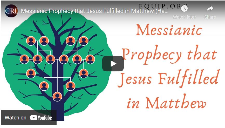 Messianic Prophecy that Jesus Fulfilled in Matthew (Hank Hanegraaff)