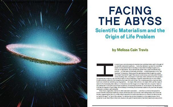 Facing The Abyss: Scientific Materialism and the Origin of Life Problem
