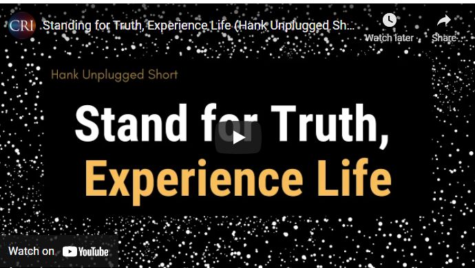 Standing for Truth, Experience Life (Hank Unplugged Short)