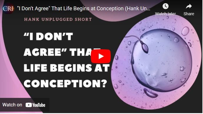 “I Don’t Agree” That Life Begins at Conception (Hank Unplugged Shorts)