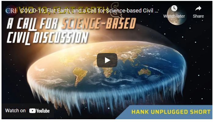 COVID-19, Flat Earth, and a Call for Science-based Civil Discussion. (Hank Unplugged Short)