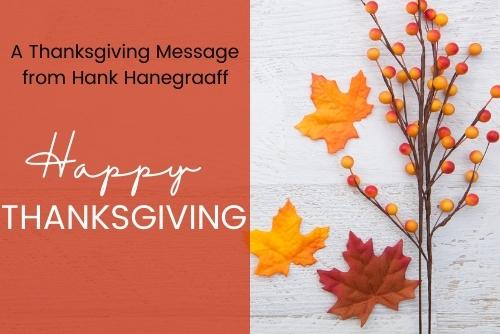 Thanksgiving—A Daily Manner of Life