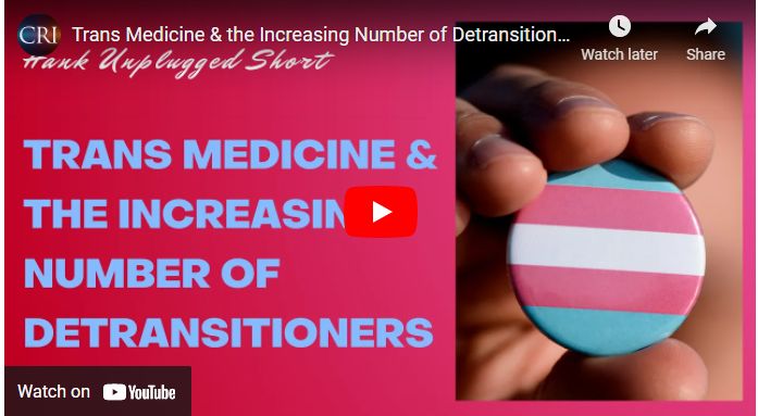 Trans Medicine & the Increasing Number of Detransitioners (Hank Unplugged Short)