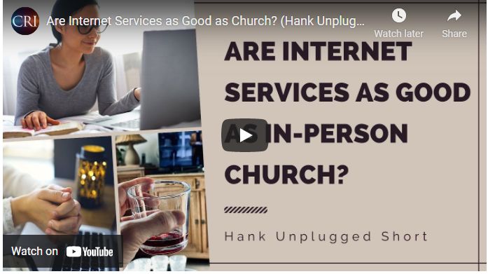 Are Internet Services as Good as Church? (Hank Unplugged Short)