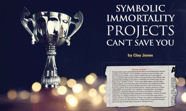 Symbolic Immortality Projects Can’t Save You