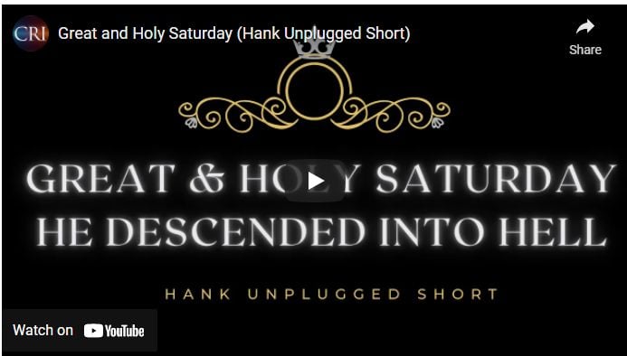 Great and Holy Saturday (Hank Unplugged Short)