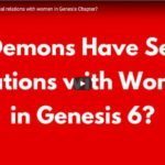 Did demons have sexual relations with women in Genesis Chapter?