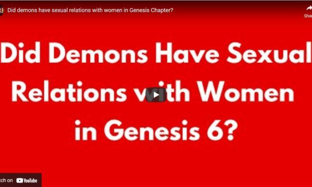 Did demons have sexual relations with women in Genesis Chapter?