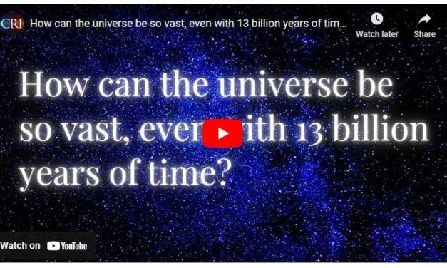 How can the universe be so vast, even with 13 billion years of time?