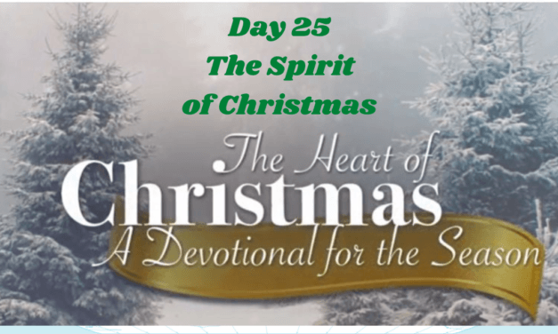 The Heart of Christmas – Devotional – Day 25