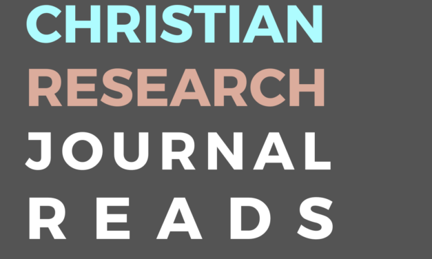 Christian Research Journal Reads Introduction
